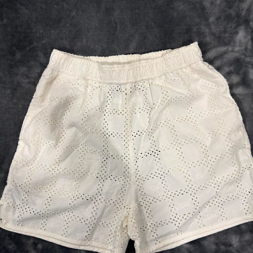 Kith Women's White and Cream Shorts